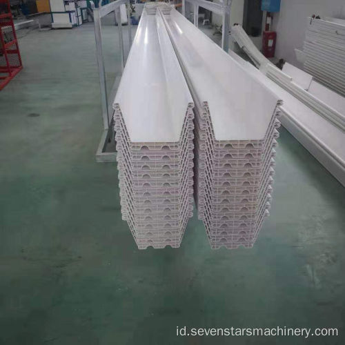 PVC GUSSET Sheet Machine Extruder Papan Hampo Plastik